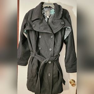 Old Navy. Black Pea Coat. 4XL